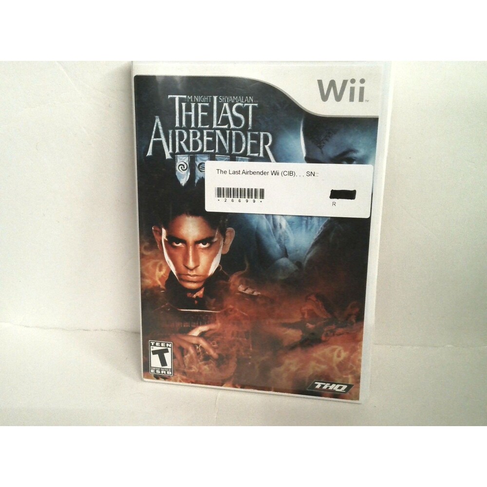 The Last Airbender for Wii CIB